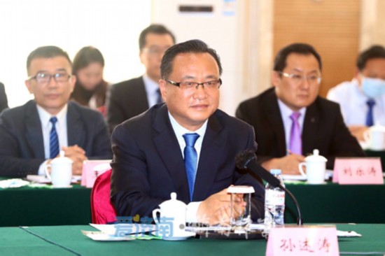 孙述涛与政协委员就“科技创新”专题共同讨论政府工作报告雷杰参加