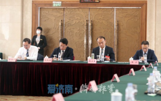 孙述涛与政协委员就“科技创新”专题共同讨论政府工作报告雷杰参加