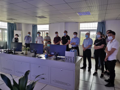 畅叙情谊共话发展——咸宁联太公司莅临咸宁联合水务交流学习