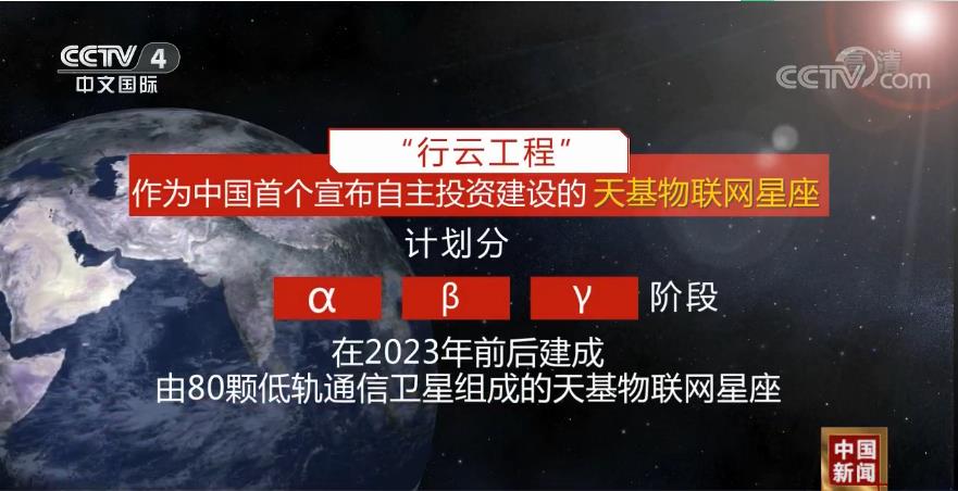 新闻观察:中国开建天基物联网星座 市场应用前