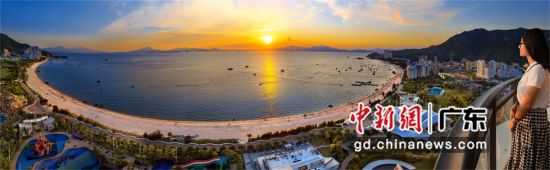 图为惠东的巽寮湾 惠东县文广旅体局供图 图为惠东的巽寮湾 惠东县文广旅体局供图