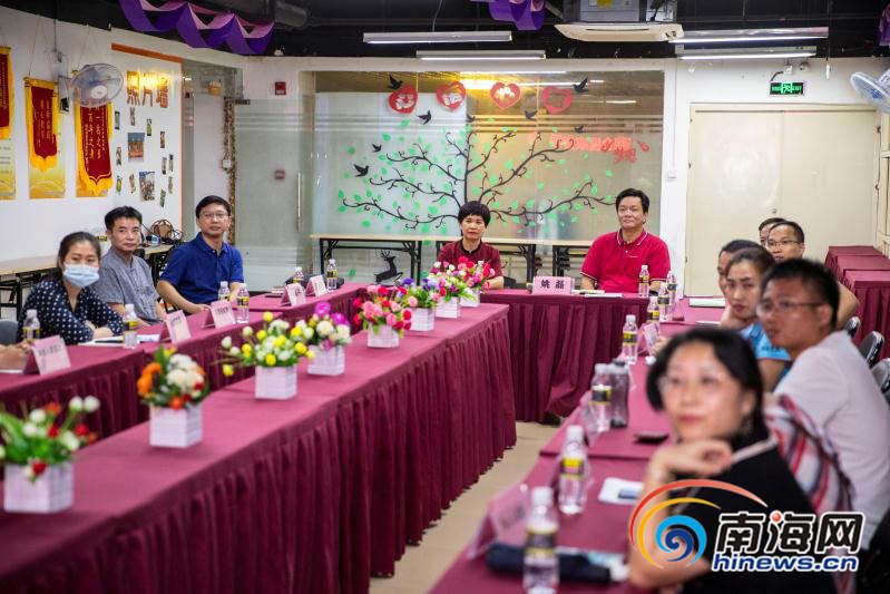 海南省商务厅调研全省家政服务行业