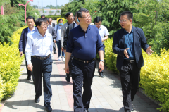 省农业农村厅领导来荔调研产业强镇发展情况