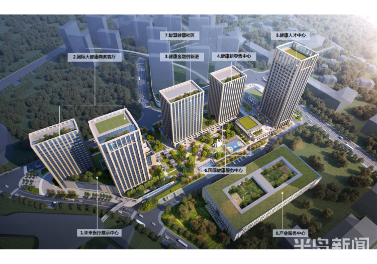 市北国际大健康商务客厅今年开建 大健康集聚区