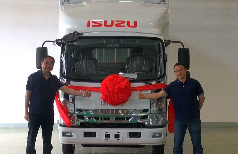 焕然新升铃动起航 庆铃五十铃M系列中体轻卡青岛