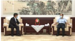 鹿心社在邕会见孙宏斌， 将在大健康和文旅产业领域深化合作