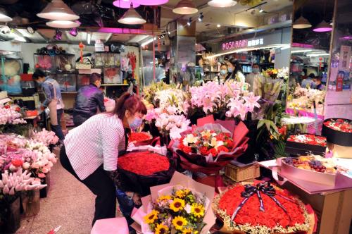 危中寻机鲜花市场“美丽”复苏