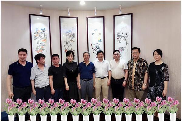 六安人才协会广东分会顾问张俊春 携会长许卫一行走访乡友企业