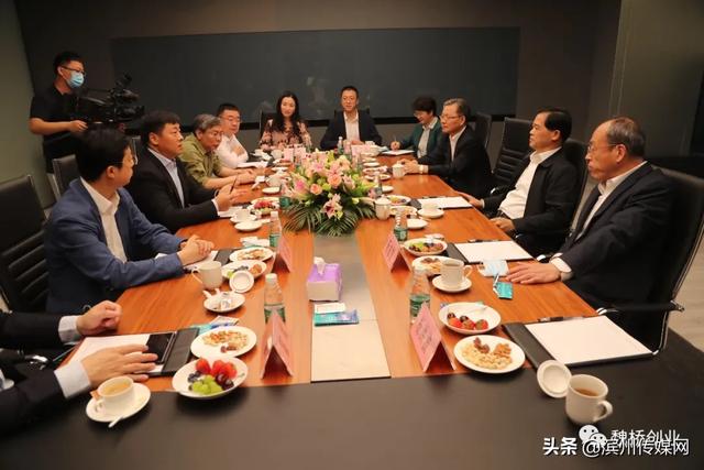 云南省委书记陈豪在魏桥创业集团北京公司指导