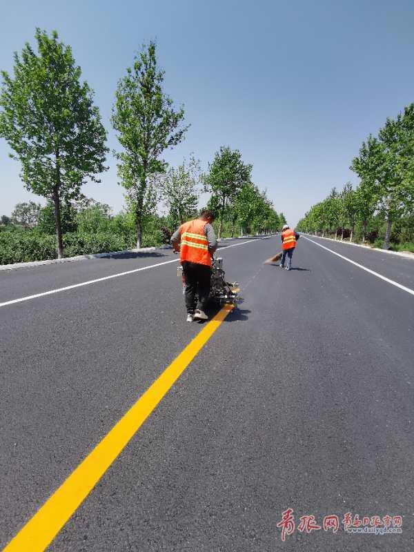 国道308莱西段大中修工程主体完工 6月底交工验收