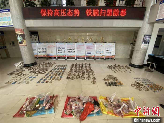 浙江警方破获一起重大非法猎捕、收购、贩卖野生动物案