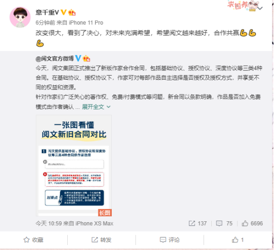 阅文优化新合同,网文产业的质变何时才能到来？