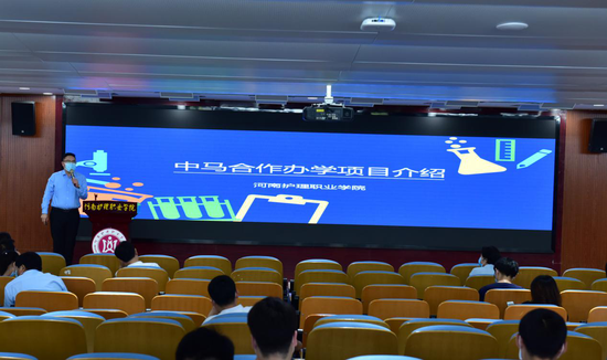 中原工学院国际教育学院院长孙玮一行莅临河南护理职业学院交流指导工作