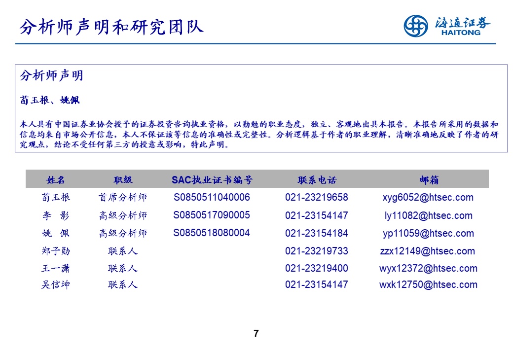 【行业比较周酷图】行业盈利一致预期变化情况（海通策略荀玉根、姚佩、吴信坤）