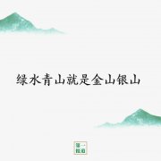 第一报道 | 习近平的“两山论”，让世界读懂“美丽中国”