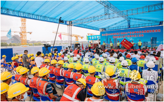 洪山区建设行业安全生产月活动启动