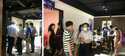 喜临门迎来绍兴文理学院机关党委一行,积极展