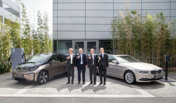 宝马新能源车主有福啦！以后都去国网充电，便