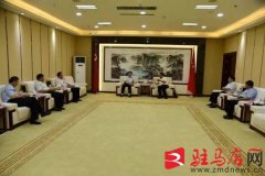 驻马店职业技术学院领导赴汝南县考察交流