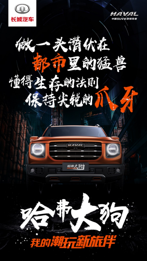 车圈大咖评“哈弗大狗”：击中年轻人内心