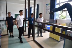 泸州职业技术学院到东坡中职校考察交流