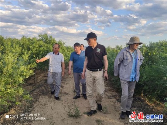 阮成江博士到辽宁文冠公司进行产业调研