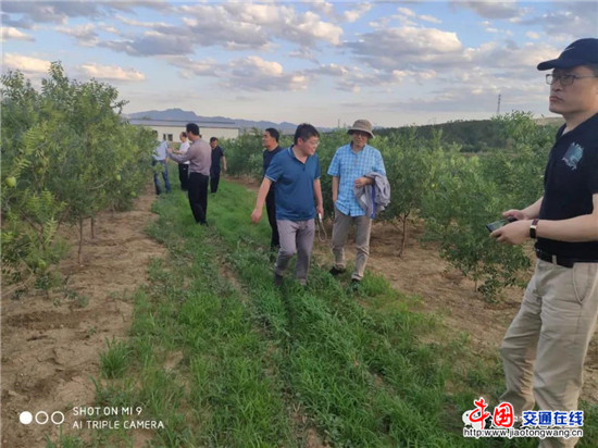 阮成江博士到辽宁文冠公司进行产业调研