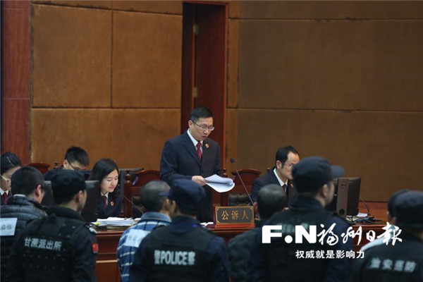 闽侯县检察院向黑恶势力亮剑 23人黑社会性质组织被打掉