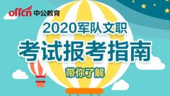2020军队文职岗位计划表下载