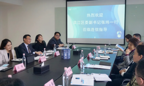 心理大数据是关键，高新区党委副书记张玮一行