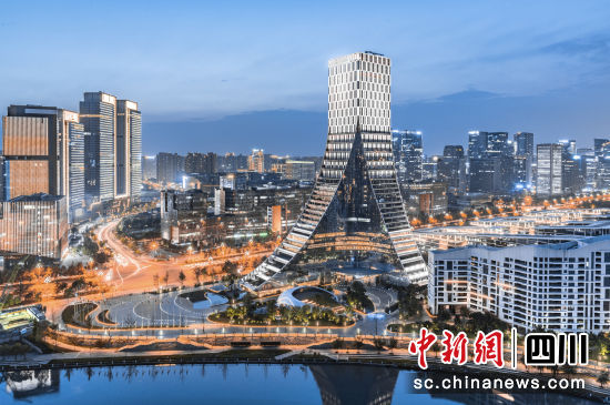 图为成都高新南区。成都高新区供图