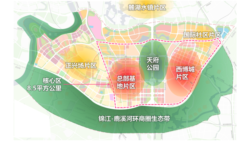 天府新区西部国际博览城商圈首秀上海 100个商业机会清单发布