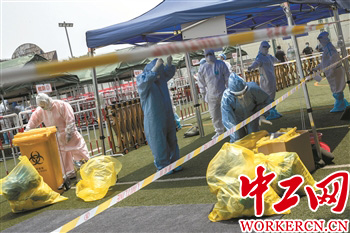 北京社区里的防疫战(图)