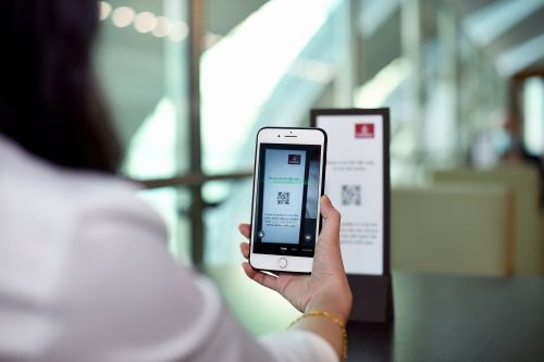 3 通过手机访问无接触式菜单