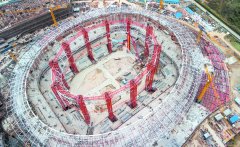 13处新建场馆主体结构全部封顶