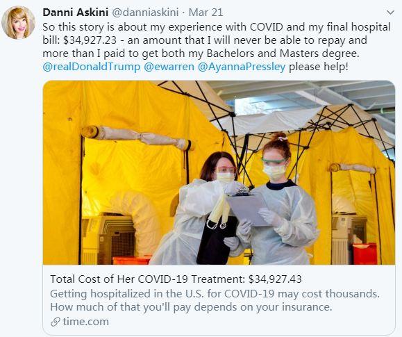 病在美国：从新冠肺炎患者181页天价账单说起