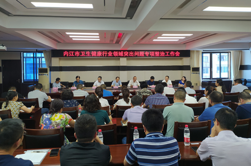 内江市召开卫生健康行业领域突出问题专项整治工作会