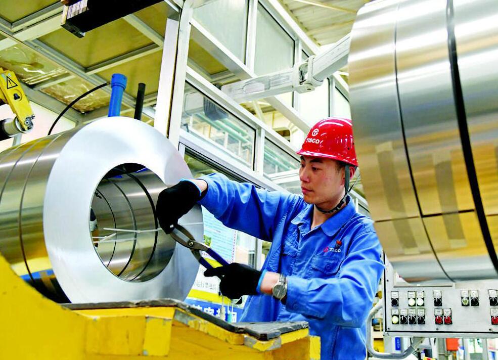 太钢精密带钢公司产销率实现100%的目标