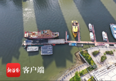 实拍三亚游船旅游中心