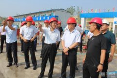 滨州市领导带队督查建筑施工领域安全生产工作