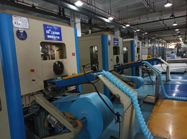  喜临门业内率先使用5G+工业互联网