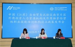 江苏自贸区南京片区放宽外商投资人力资源服务机构准入政策