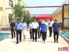 赵宏宇带队到舞阳县实地调研污染防治攻坚和监督检查工作
