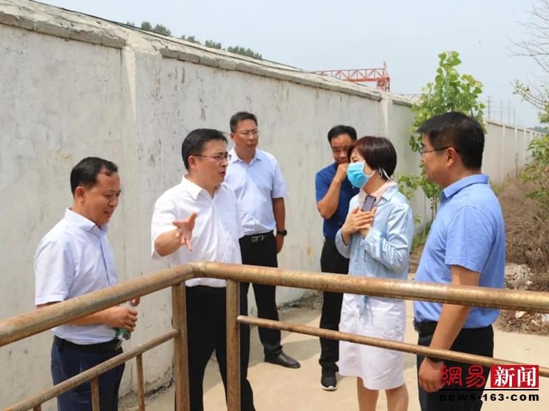 赵宏宇带队到舞阳县实地调研污染防治攻坚和监督检查工作