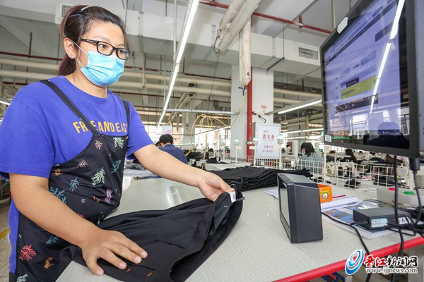 晋江纺织服装行业比增3.2% 上半年首次实现转正