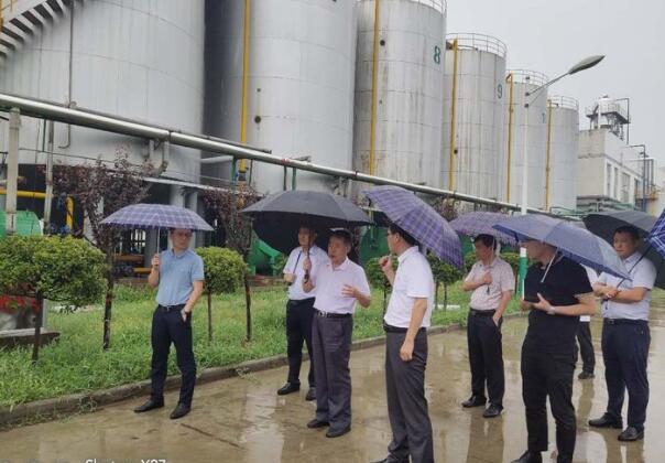 渭南市政府副秘书长调研大荔县工业稳增长工作