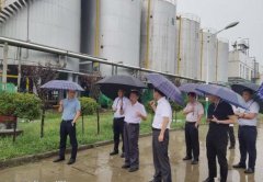 渭南市政府副秘书长调研大荔县工业稳增长工作