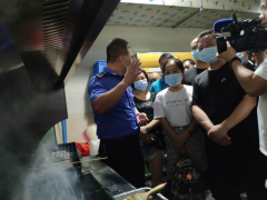 绵阳经开区率先在全市推广烧烤行业“碳改气”