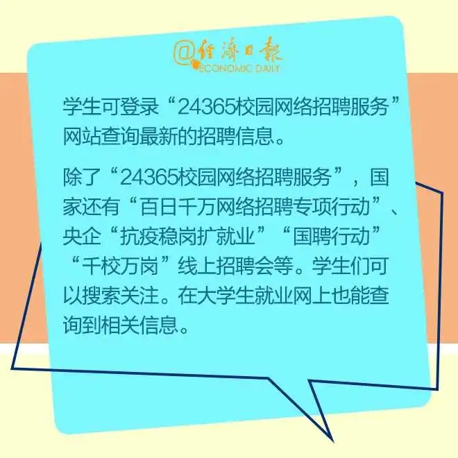 874万应届毕业生注意啦！今年就业政策有新变化→