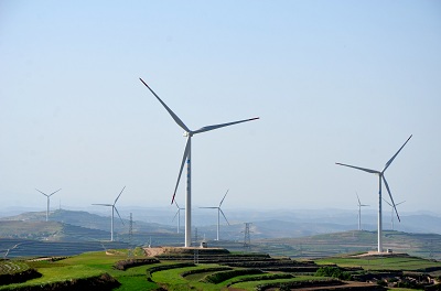 国家能源局助力甘肃省通渭县发展风电产业